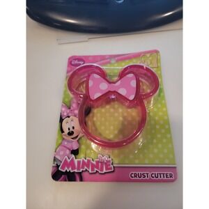 Disney Minnie Mouse Sandwich Crust Cutter Pink Bow Disney Junior New